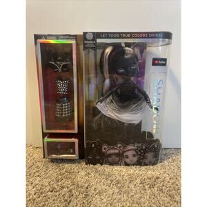 Rainbow High Shadow Series 1 SHANELLE ONYX Greyscale Fashion Doll Outfits New